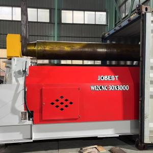 W12CNC-30X3000 Four Roller Plate Rolling Machine Dlivery to Madagascar
